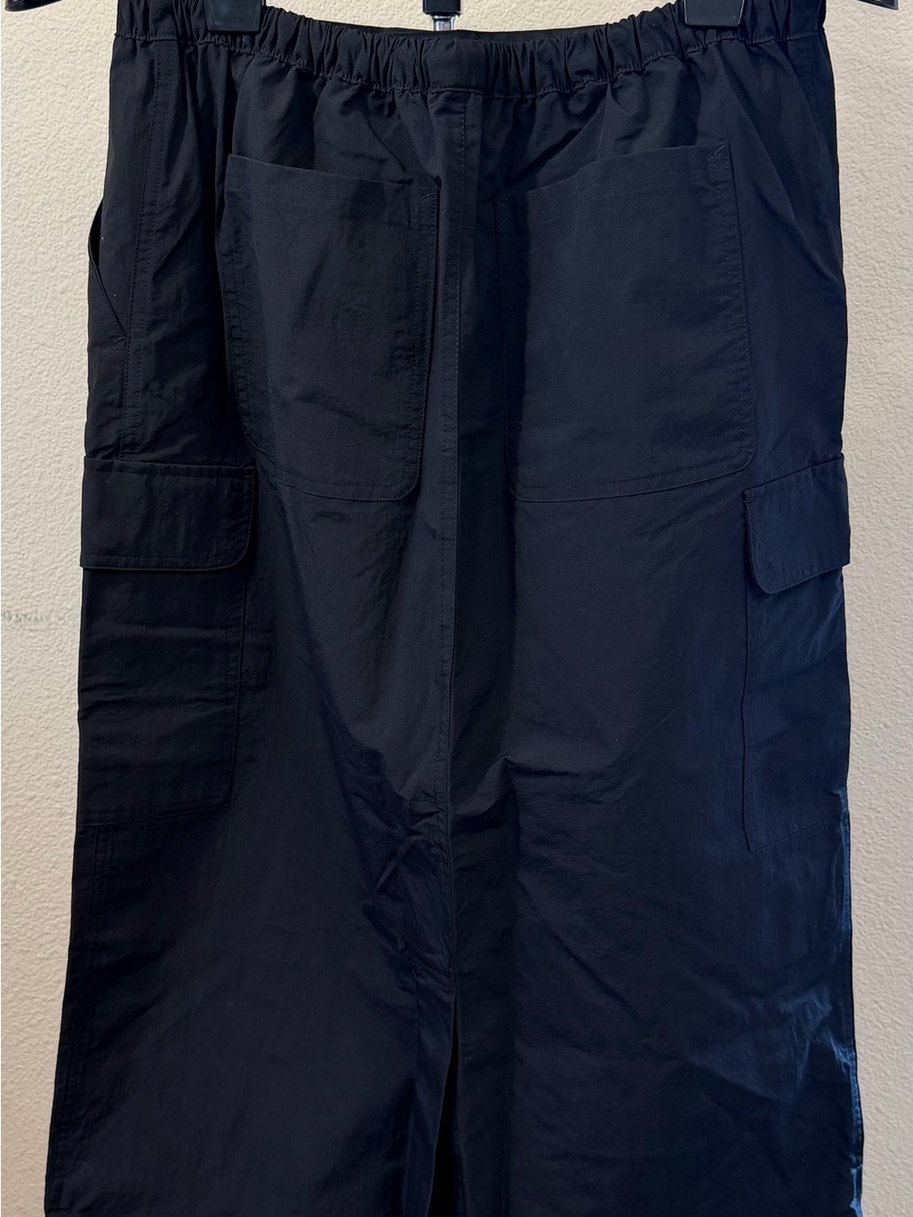 Vans Black Cargo Utility Midi Skirt | Y2K Grunge Streetwear Sporty Chic | M - Picture 7 of 14